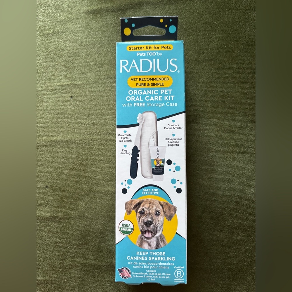 🐈 NIP Radius Organic Pet Oral Care Kit🐈